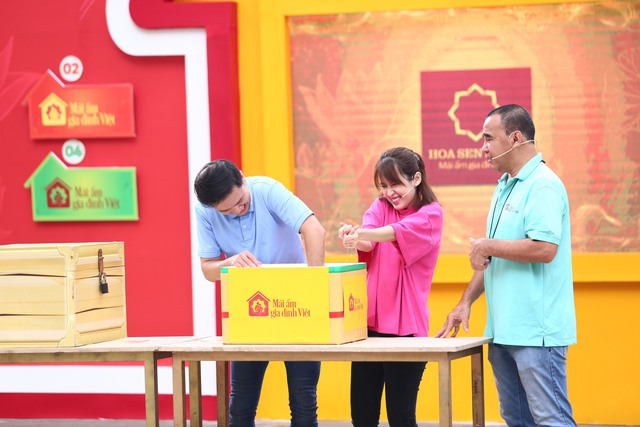 Diễn viên Tú Vi 'tỏ thái độ' với chồng khi tham gia gameshow - Ảnh 3. Diễn viên Tú Vi tỏ thái độ với chồng khi tham gia gameshow - Ảnh 3.