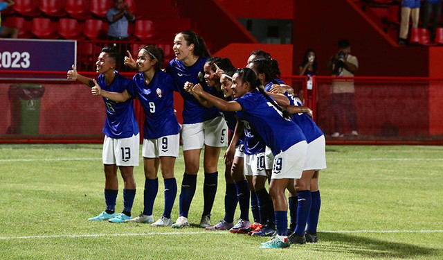 Bóng đá nữ Campuchia tạo cột mốc lịch sử tại SEA Games 32 - Ảnh 2.