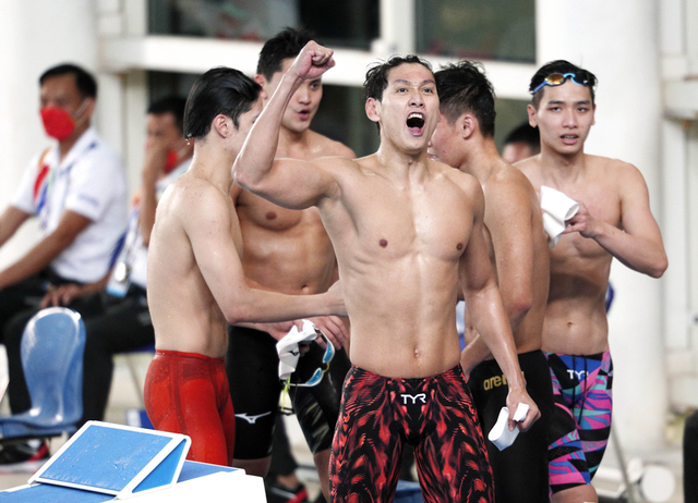 Chờ dàn 'hot boy' tuyển bơi Việt Nam dậy sóng đường đua xanh - Ảnh 1.