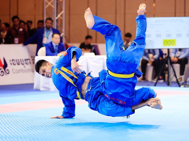 SEA Games 32: Chiến lược đúng đắn của Vovinam Việt Nam - Ảnh 1. SEA Games 32: Chiến lược đúng đắn của Vovinam Việt Nam - Ảnh 1.