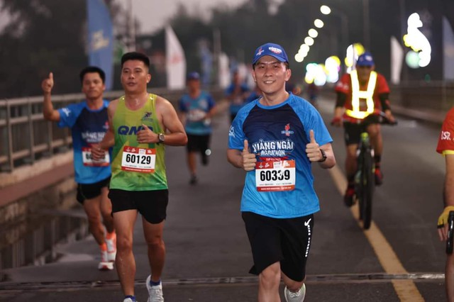 Giải chạy Quảng Ngãi Marathon – Cup BSR: Tạo cảm giác thoải mái cho vận động viên - Ảnh 4.