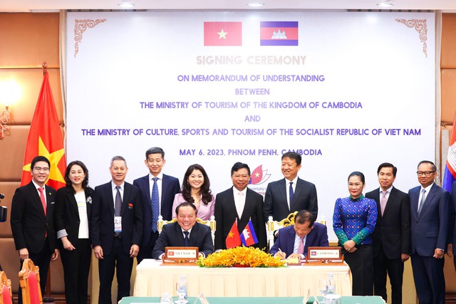 Bộ trưởng Bộ VH-TT-DL cảm ơn sự hào sảng của Campuchia nước chủ nhà SEA Games 32 - Ảnh 1.
