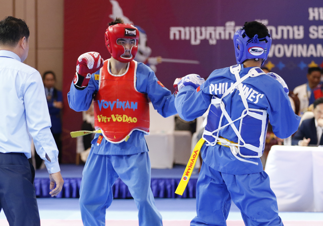 Vovinam lan tỏa mạnh ở SEA Games 32 - Ảnh 1. Vovinam lan tỏa mạnh ở SEA Games 32 - Ảnh 1.