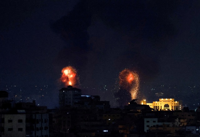 Israel không kích dải Gaza, 3 chỉ huy Thánh chiến Hồi giáo thiệt mạng - Ảnh 1.