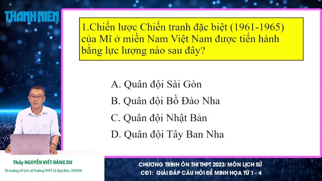 Bí quyết ôn thi tốt nghiệp THPT đạt điểm cao: Rèn kỹ năng môn lịch sử - Ảnh 1.