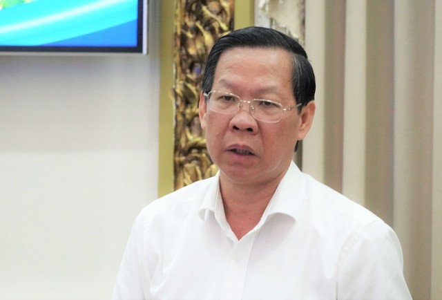 Chủ tịch Phan Văn Mãi trực tiếp gỡ vướng dự án chậm tiến độ ở TP.HCM - Ảnh 1.