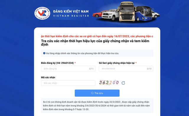 Vì sao nhiều chủ xe chưa thể tải giấy xác nhận gia hạn đăng kiểm? - Ảnh 2.