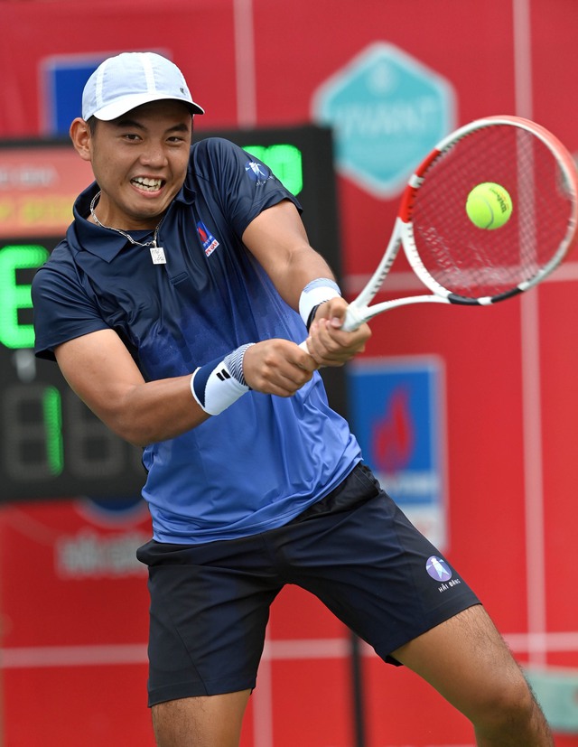 Lý Hoàng Nam dừng chân ở bán kết giải quần vợt nhà nghề Indonesia - Ảnh 2.