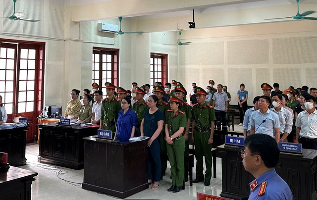 Đang xét xử phúc thẩm vụ án bà Lê Thị Dung - Ảnh 2.