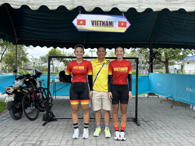 VĐV Việt Nam giành HCV ngoạn mục tại giải xe đạp vô địch châu Á 2023 - Ảnh 2.