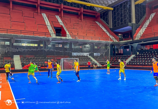 Đội tuyển futsal Việt Nam sẵn sàng tái đấu Argentina - Ảnh 1.