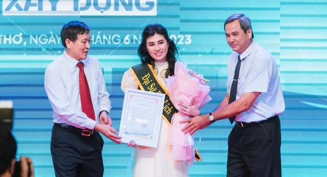 Emily Hồng Nhung trở thành Đại sứ du lịch tỉnh Vĩnh Long - Ảnh 1.