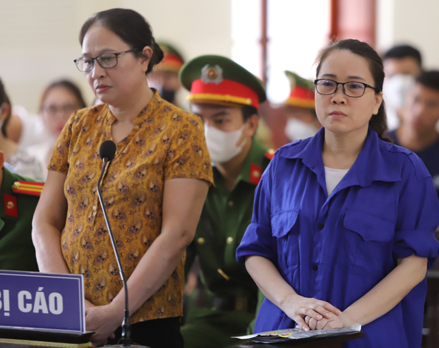 Tòa phúc thẩm tuyên phạt bị cáo Lê Thị Dung 15 tháng tù - Ảnh 1.