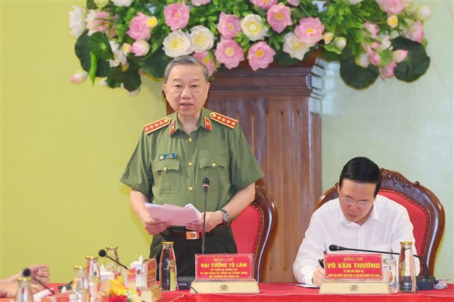 Tổng Bí thư Nguyễn Phú Trọng: Lực lượng CAND dám nghĩ, dám làm, đi đầu, gương mẫu - Ảnh 1.
