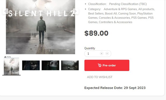 Ngày phát hành Silent Hill 2 bất ngờ bị rò rỉ - Ảnh 1.
