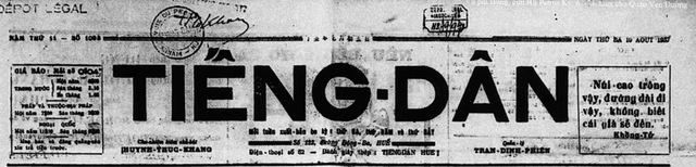 Tờ báo thuở xưa: Nguyễn An Ninh bán báo dạo khắp Sài Gòn - Ảnh 1.