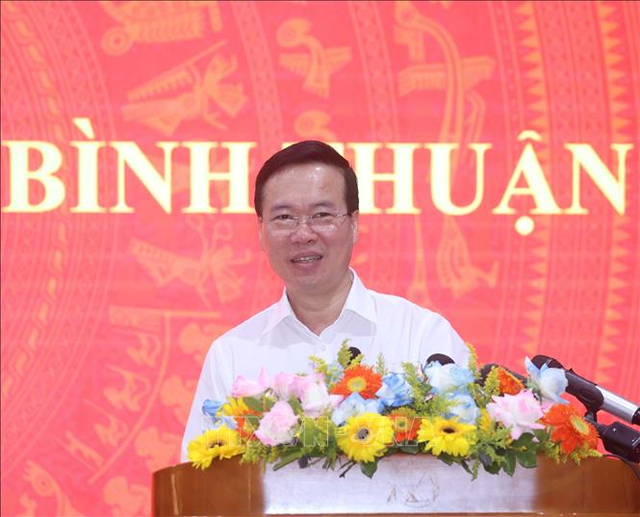 Chủ tịch nước Võ Văn Thưởng: Du lịch ở Phú Quý phải tạo được sự khác biệt - Ảnh 1.