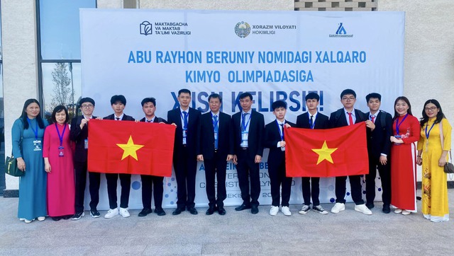 Học sinh Việt Nam xếp thứ nhất tại olympic hóa học quốc tế lần đầu tổ chức  - Ảnh 1.