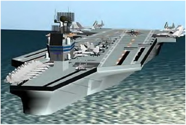 Chuẩn đô đốc Trung Quốc hé lộ thiết kế siêu tàu chiến 'chưa từng thấy' - Ảnh 1.