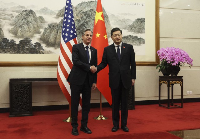 Ngoại trưởng Mỹ - Trung trao đổi gì khi hội đàm tại Bắc Kinh? - Ảnh 1.