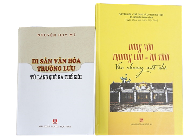 Hà Tĩnh xuất bản 2 cuốn sách về làng văn hóa Trường Lưu - Ảnh 1.