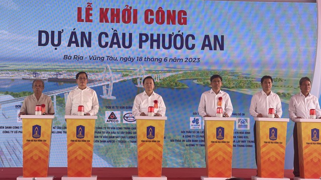 Khởi công xây dựng cầu Phước An, nối Bà Rịa-Vũng Tàu và Đồng Nai   - Ảnh 1.