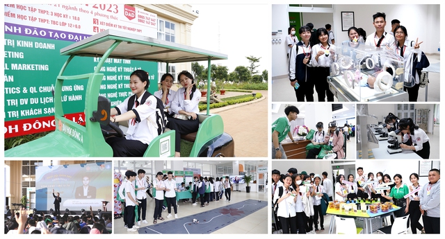 Ngày hội trải nghiệm ngành học 2023 dành cho học sinh THPT tại Phân hiệu Đại học Đông Á tại Đắk Lắk