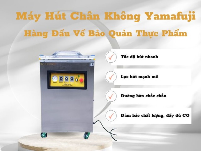 Máy Hút Chân không Yamafuji hàng đầu về Bảo Quản Thực Phẩm - Ảnh 1.