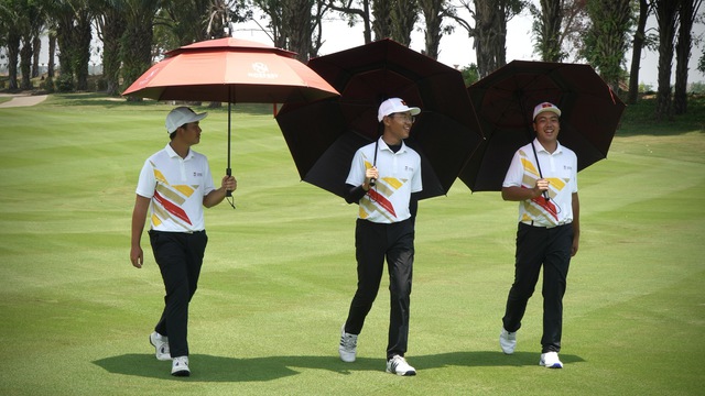 Nhà vô địch SEA Games 32, golfer trẻ Lê Khánh Hưng được 'chắp cánh'  - Ảnh 1.