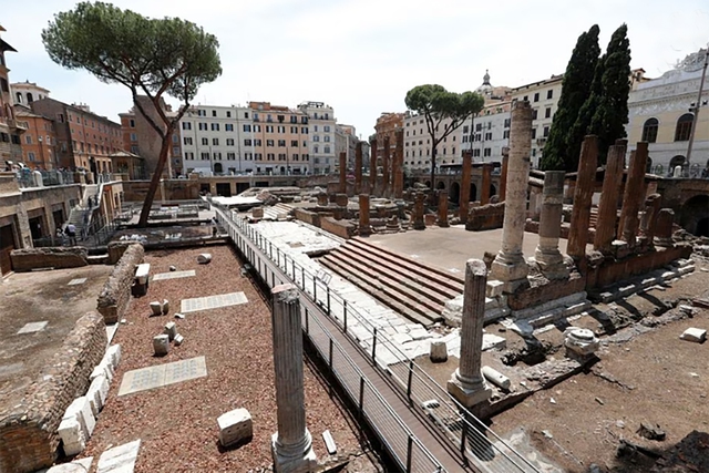 Rome mở quảng trường cổ nơi Julius Caesar bị giết cho khách tham quan - Ảnh 1. Rome mở quảng trường cổ nơi Julius Caesar bị giết cho khách tham quan - Ảnh 1.