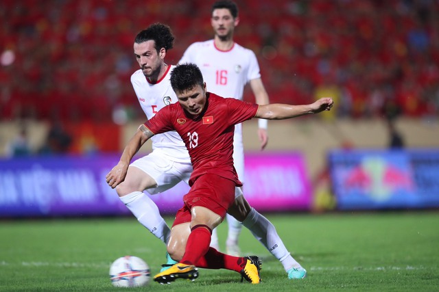 Quang Hải chấm mình 5 điểm sau trận thắng đội tuyển Syria - Ảnh 1.