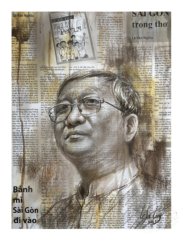Các nhà báo nổi tiếng qua nét vẽ lung linh của họa sĩ Lê Sa Long - Ảnh 4.