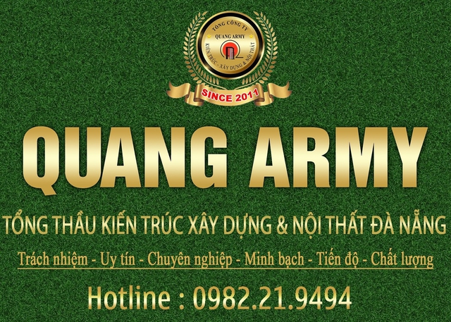 Quang Army - Tổng thầu kiến trúc, xây dựng, nội thất uy tín - Ảnh 1.