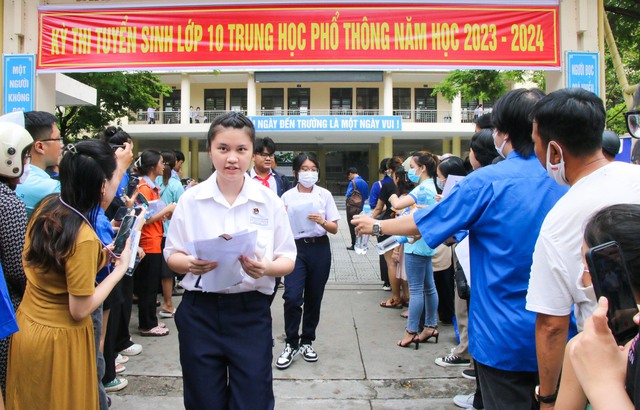 Đà Nẵng: Trưa 22.6 công bố điểm điểm thi lớp 10 THPT năm 2023 - Ảnh 1.