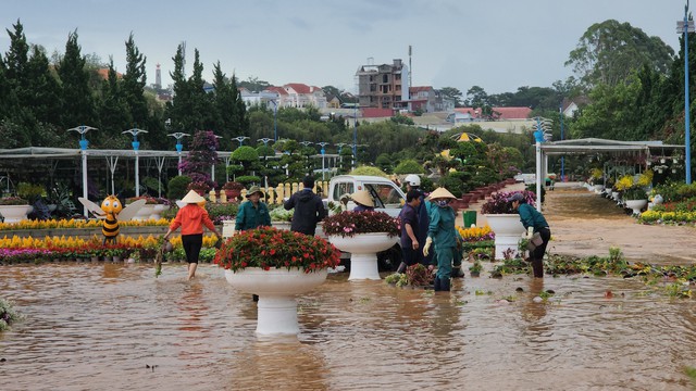 Vì sao Đà Lạt ngập lụt nặng sau mưa lớn? - Ảnh 1.