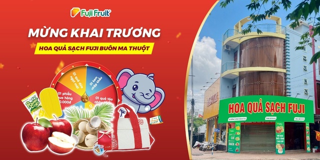 Hệ thống hoa quả sạch Fuji Fruit chính thức có mặt tại TP.Buôn Ma Thuột - Ảnh 1.