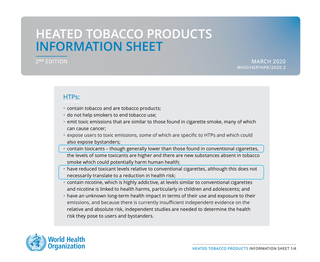 WHO: Thuốc lá làm nóng và thuốc lá điện tử cần được quản lý khác nhau - Ảnh 1.