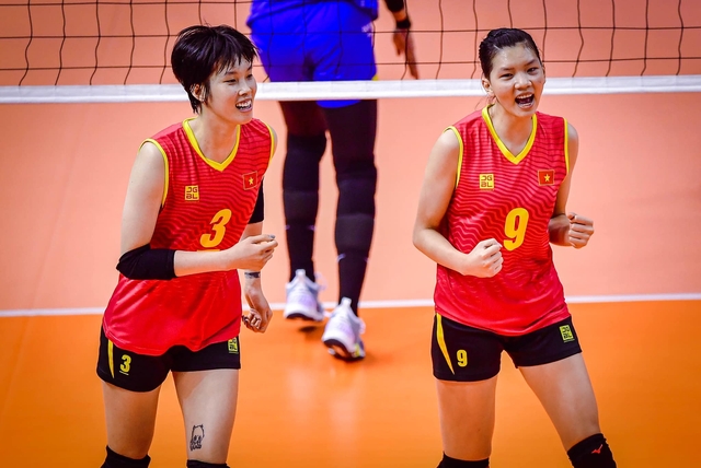 Đội tuyển bóng chuyền nữ Việt Nam đón tin vui trước bán kết AVC Challenge Cup - Ảnh 2.
