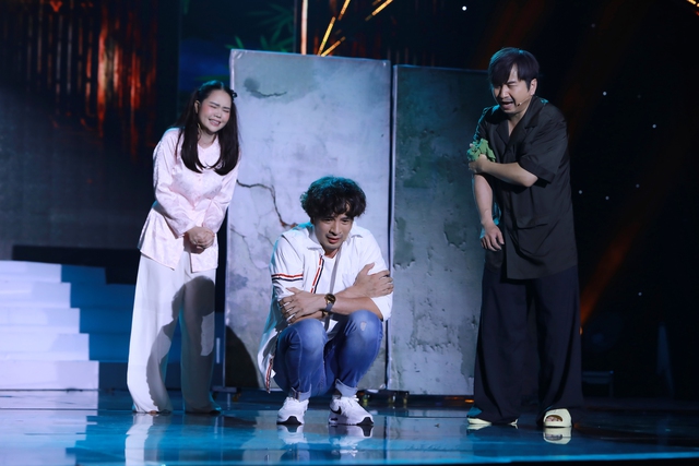 Nghệ sĩ Kiều Oanh bất ngờ 'đòi' thí sinh đổi tên trên gameshow - Ảnh 1.