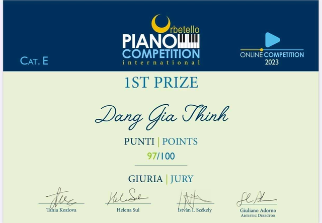 Nghệ sĩ Đặng Gia Thịnh với hai giải thưởng piano quốc tế và những khát vọng  - Ảnh 6.
