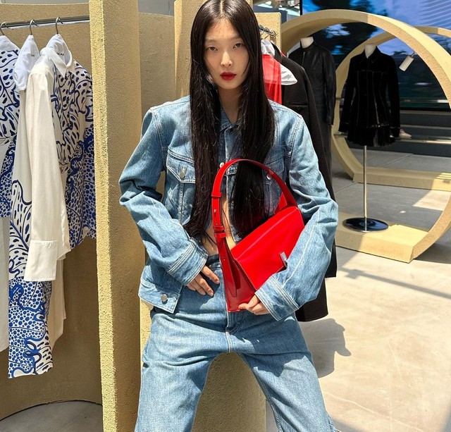 Bộ sưu tập túi hàng hiệu của người mẫu Kim Sung Hee - Ảnh 4.