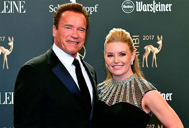 'Kẻ hủy diệt' Arnold Schwarzenegger hạnh phúc bên bạn gái Heather Milligan kém 27 tuổi - Ảnh 1.