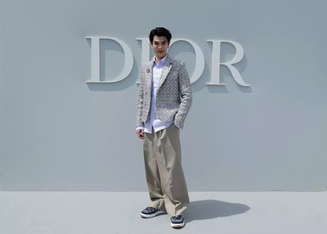 Mãn nhãn với các phong cách thời trang sao nam tại Dior Men Summer 2024  - Ảnh 11.