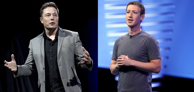 'Ân oán' giữa hai tỉ phú Elon Musk - Mark Zuckerberg - Ảnh 1.