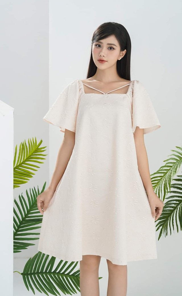 Đầm Suông - Váy Baybedoll Nhung Dài Tay Form Rộng Đến 65kg, Hàng Đẹp - Đầm,  váy nữ | ThờiTrangNữ.vn