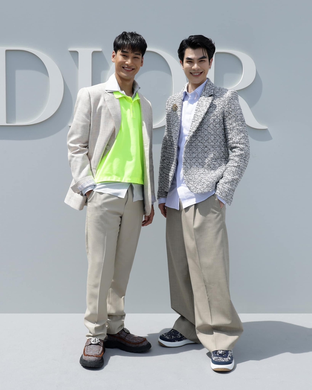 Mãn nhãn với các phong cách thời trang sao nam tại Dior Men Summer 2024  - Ảnh 6.
