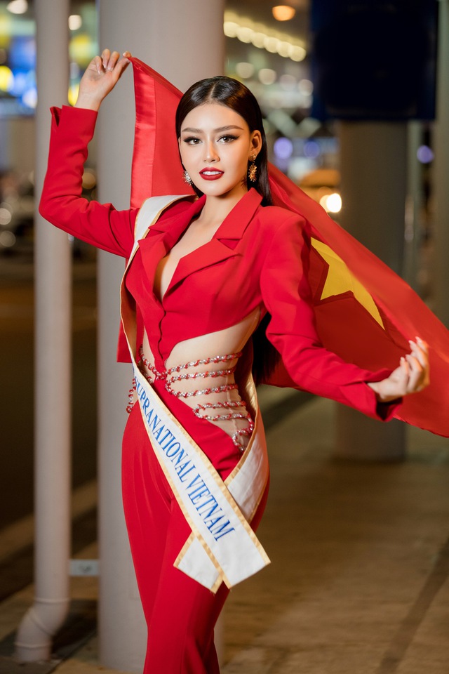 Đặng Thanh Ngân giành thành tích đầu tiên tại Hoa hậu Siêu quốc gia - Ảnh 2.
