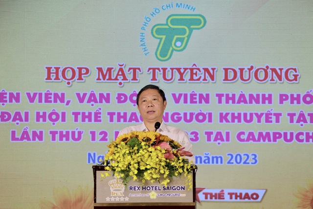 TP.HCM thưởng lớn cho VĐV người khuyết tật tỏa sáng ở ASEAN Para Games 12 - Ảnh 2. TP.HCM thưởng lớn cho VĐV người khuyết tật tỏa sáng ở ASEAN Para Games 12 - Ảnh 2.