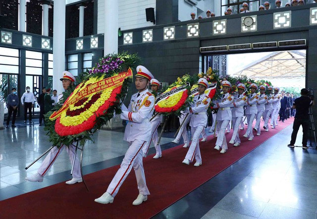 Lãnh đạo, nguyên lãnh đạo dự lễ tang cố Phó thủ tướng Vũ Khoan - Ảnh 1.