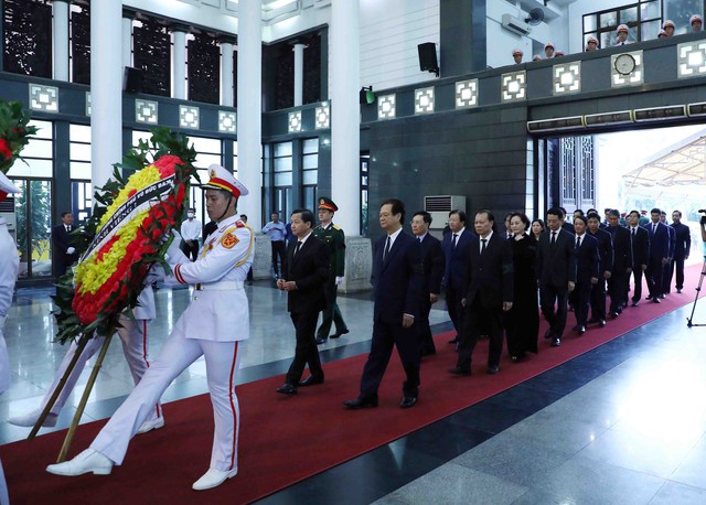 Lãnh đạo, nguyên lãnh đạo dự lễ tang cố Phó thủ tướng Vũ Khoan - Ảnh 8.